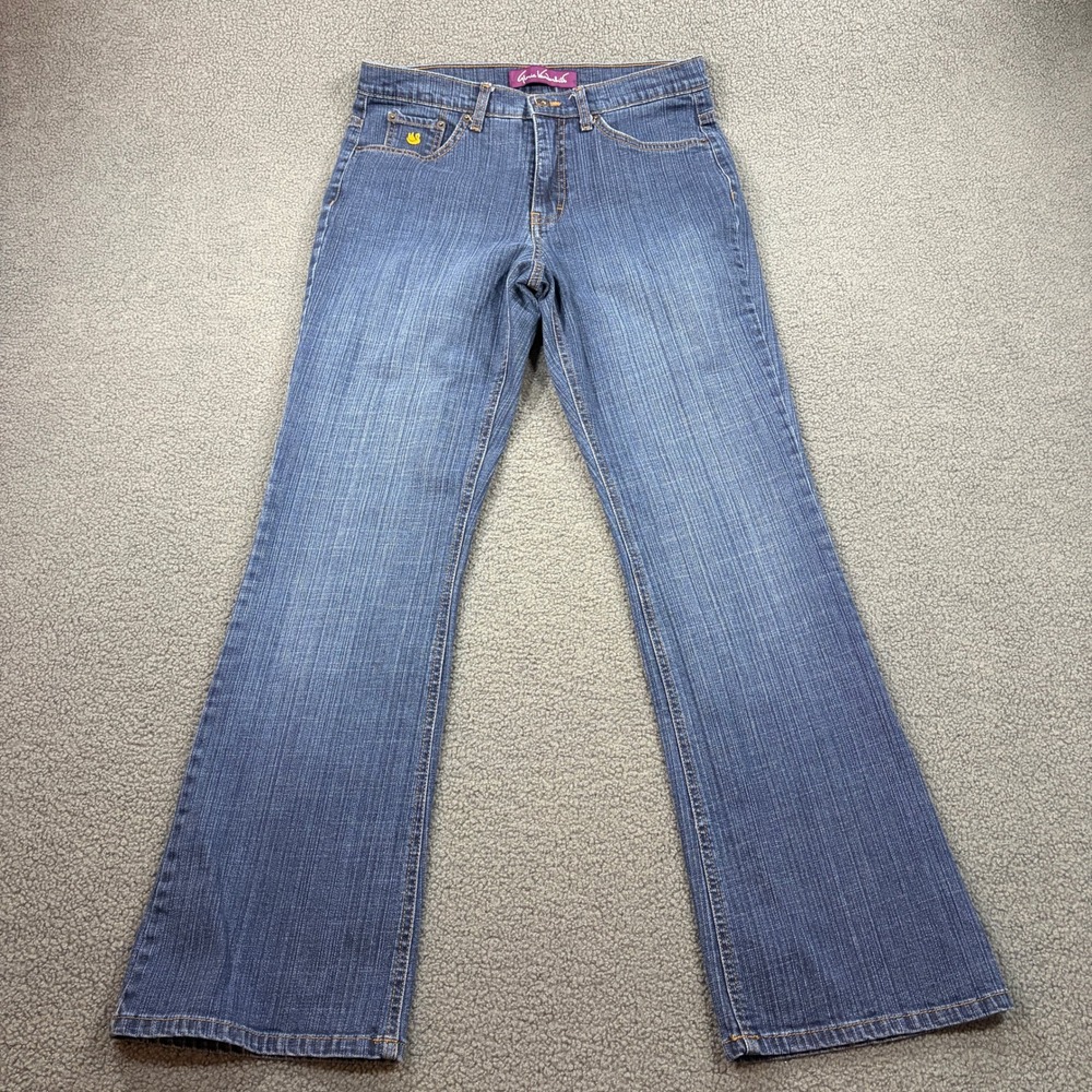 Gloria Vanderbilt Jeans Womens 10 Blue Amanda Classic Tapered Leg Stretch Denim